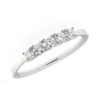 Anello Fanton Gioielli Donna FEDINE DIAMANTI in Oro bianco Diamante ANOR-298-52